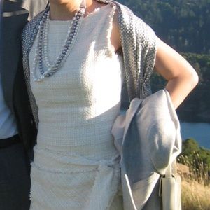 Off white dress by Zara Classics